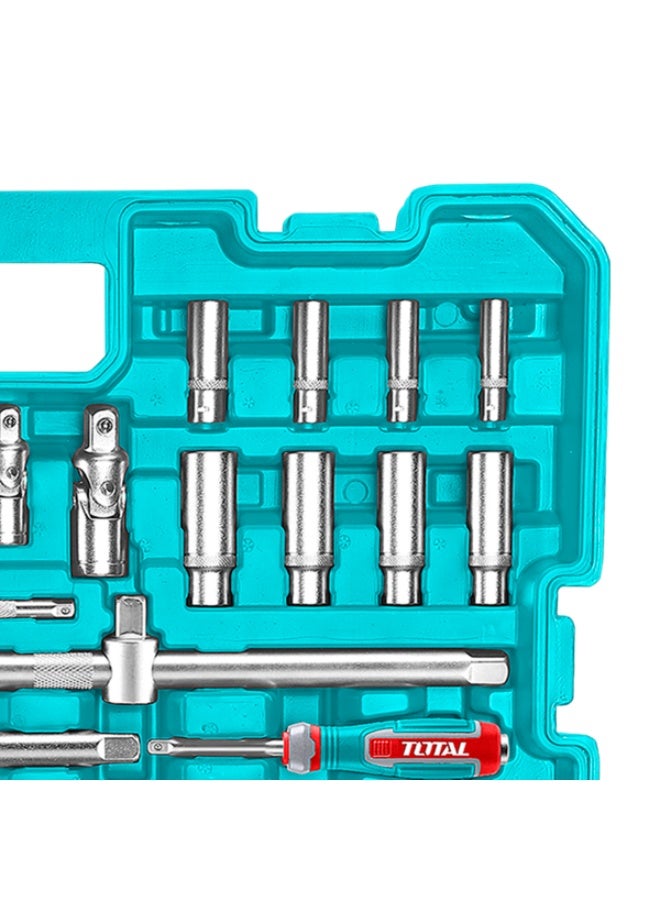 TOTAL Cordless impact wrench tools set 152 Pcs 20V THKTHP31522 - Image 3